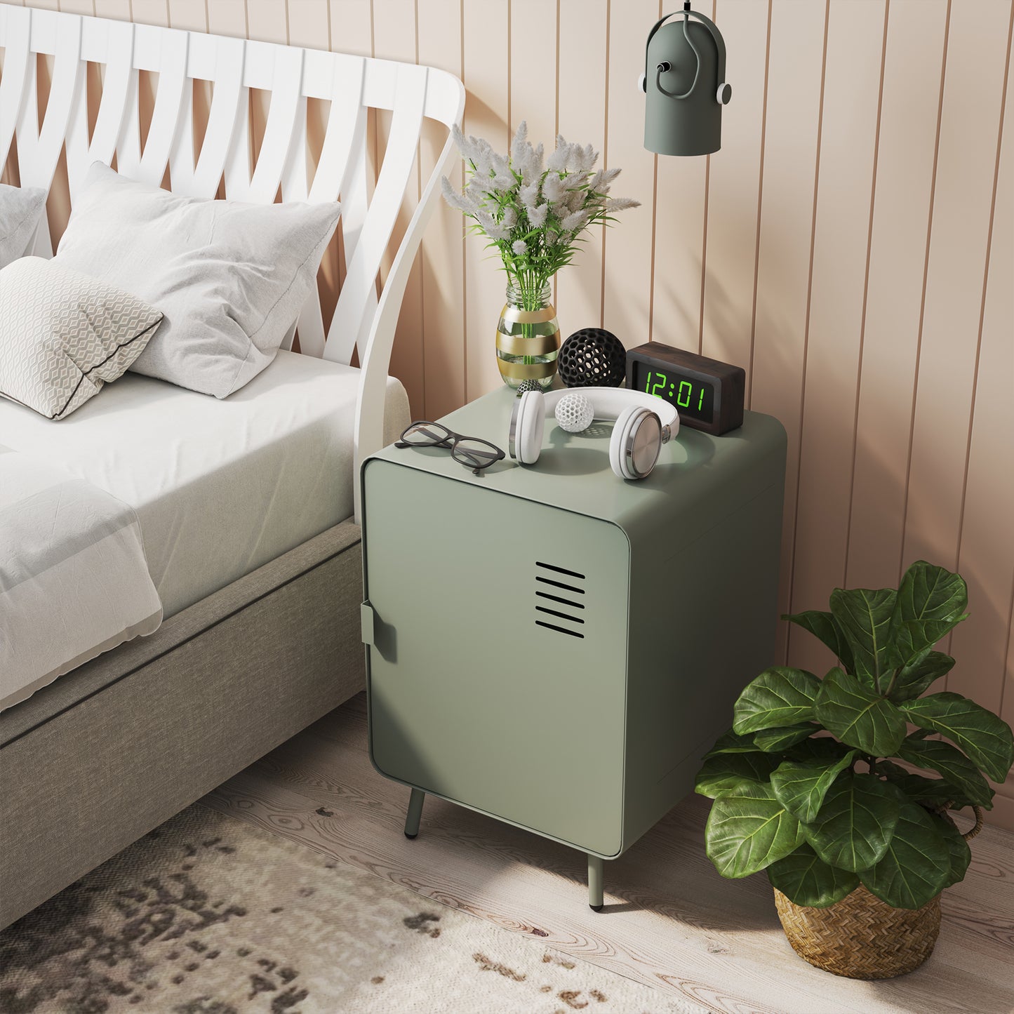 Walnut Nightstand