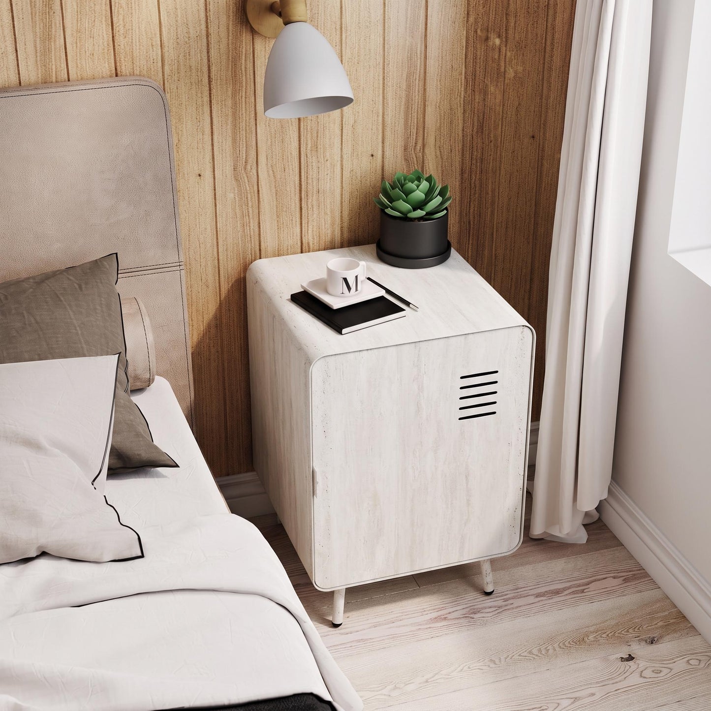 Walnut Nightstand