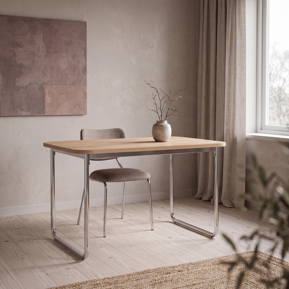 CLARA DINING TABLE 120*60