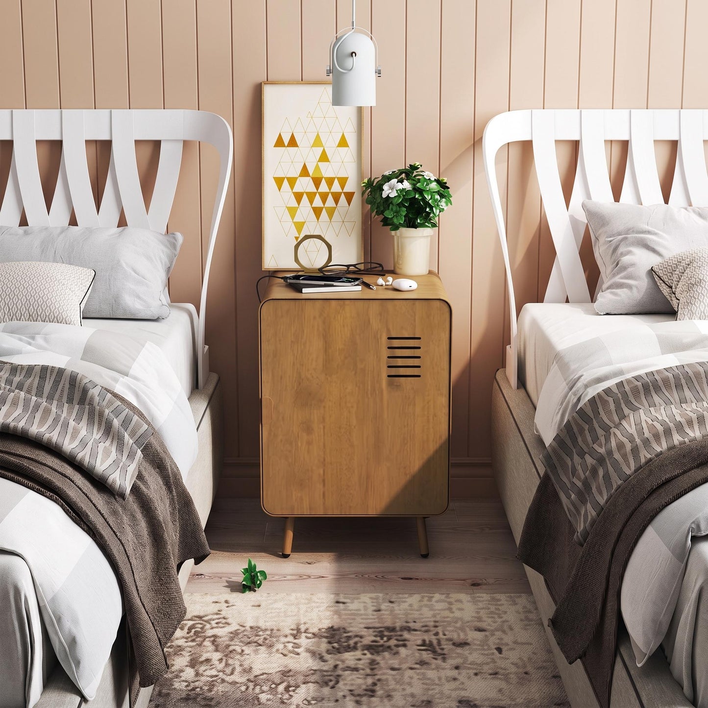 Walnut Nightstand
