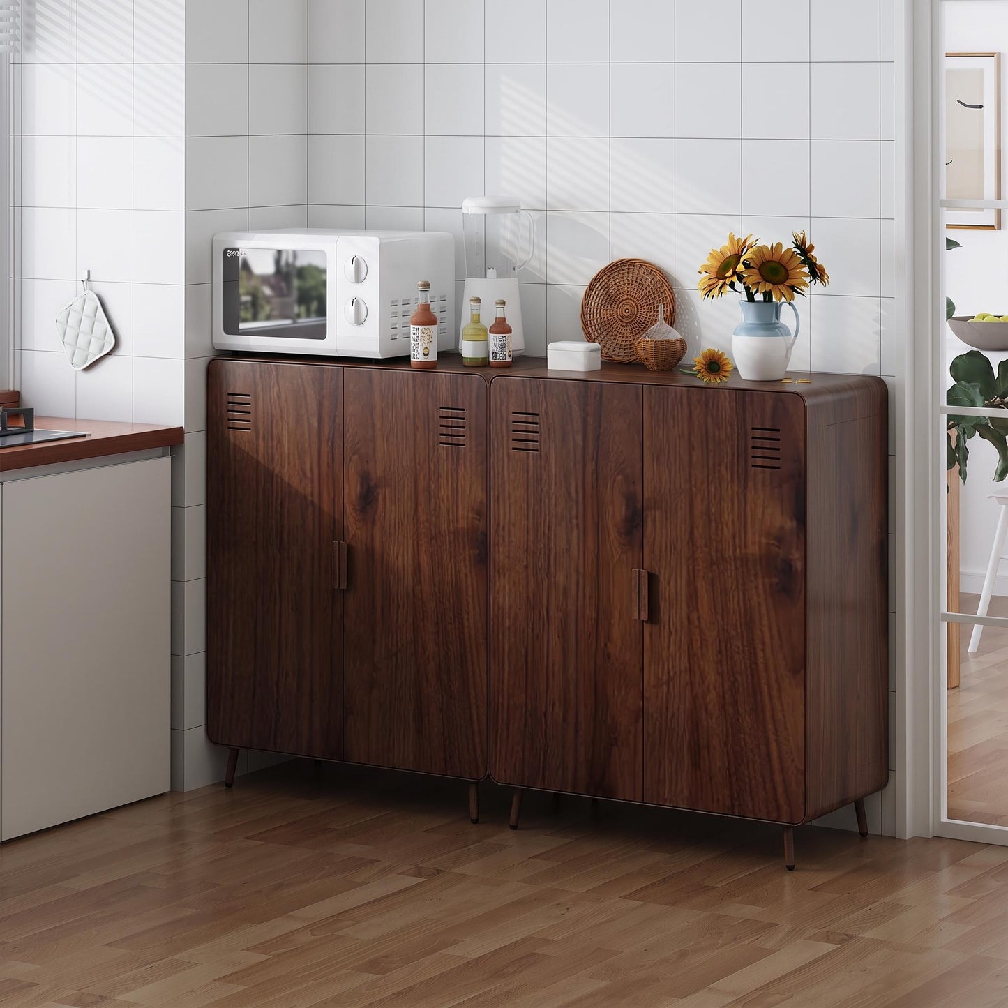 Walnut 2-Door