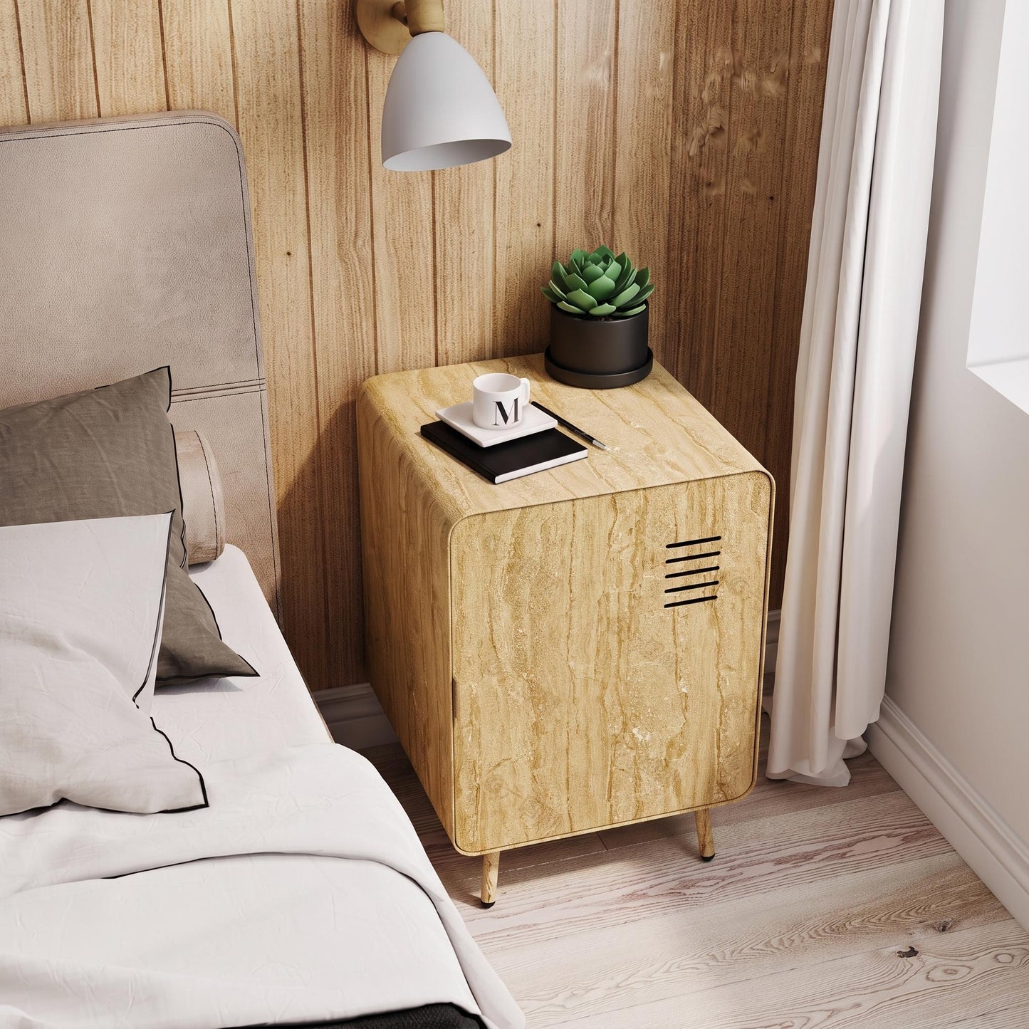 Walnut Nightstand